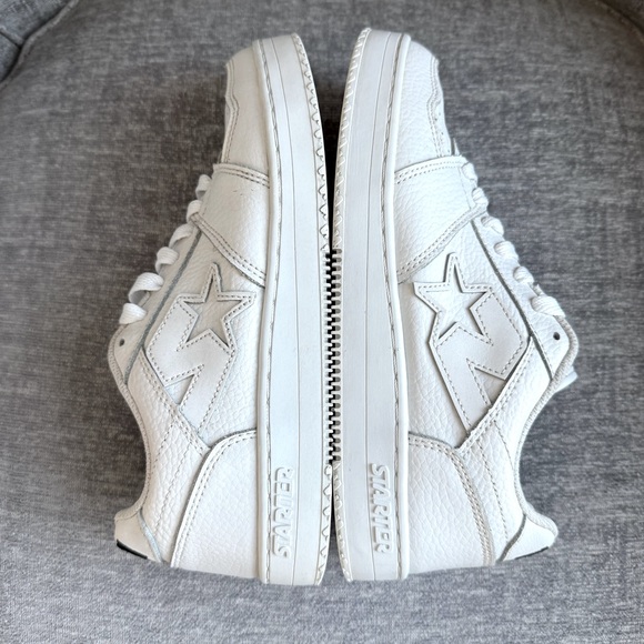 Starter LFS 1 Genuine Leather Casual Lace Up Sneaker Shoe, Mens 6 / Women’s 7.5 - Picture 3 of 9